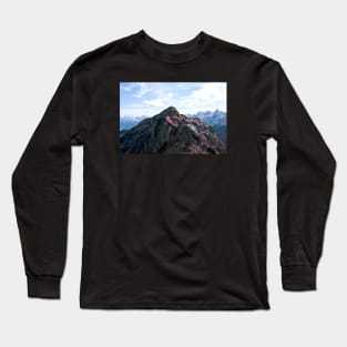 Panorama Swiss Alps Long Sleeve T-Shirt